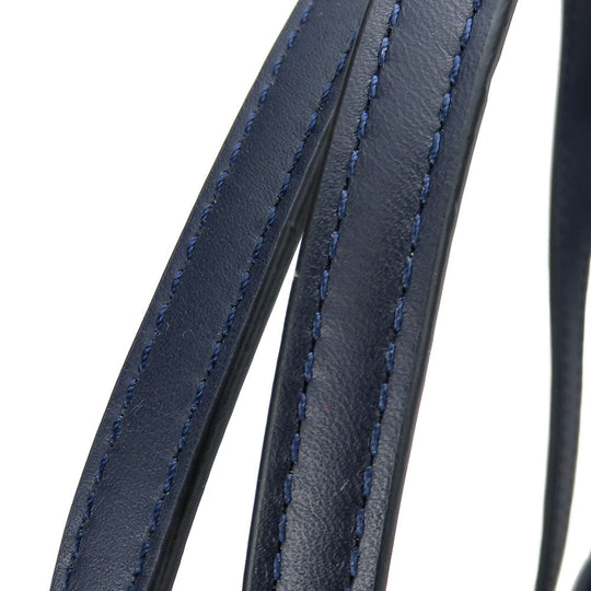 COACH Tote Bag F38405 Leather, PVC coated canvas Brown Varsity Stripes Women Used Authentic