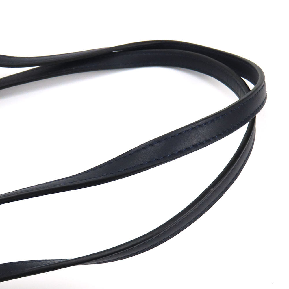 COACH Tote Bag F38405 Leather, PVC coated canvas Brown Varsity Stripes Women Used Authentic