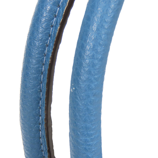 COACH Handbag 79316 leather blue Ellis Satchel Women Used Authentic