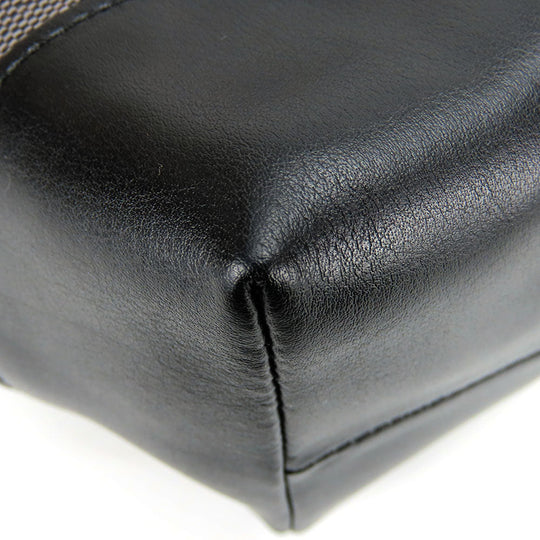 COACH Tote Bag F29958 Canvas, Leather black Women Used Authentic