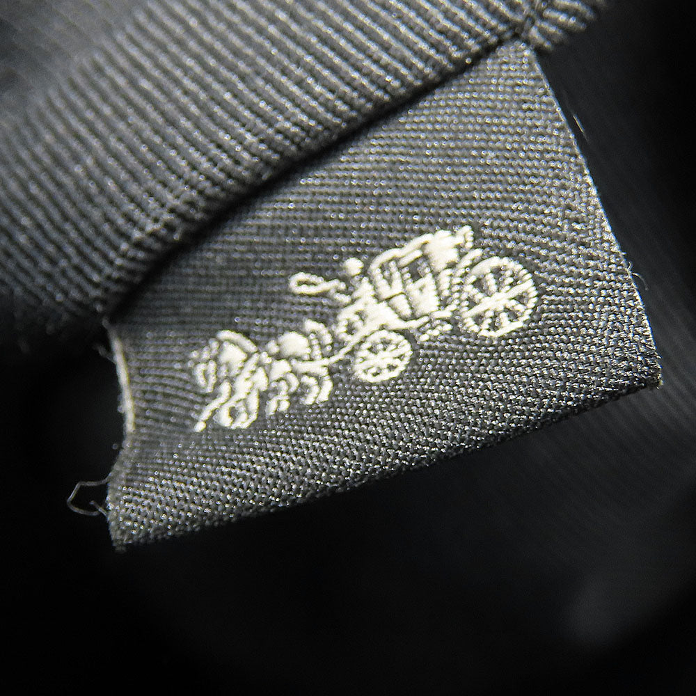 COACH Tote Bag F29958 Canvas, Leather black Women Used Authentic