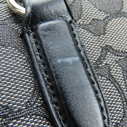 COACH Tote Bag F29958 Canvas, Leather black Women Used Authentic