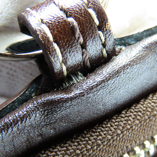 COACH Tote Bag F14482 Canvas, Leather beige Women Used Authentic