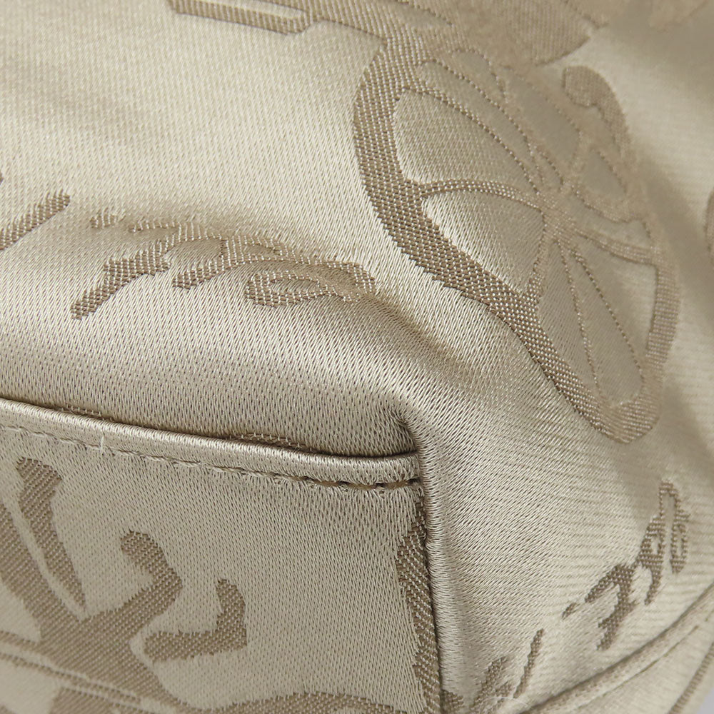 COACH Tote Bag F14482 Canvas, Leather beige Women Used Authentic