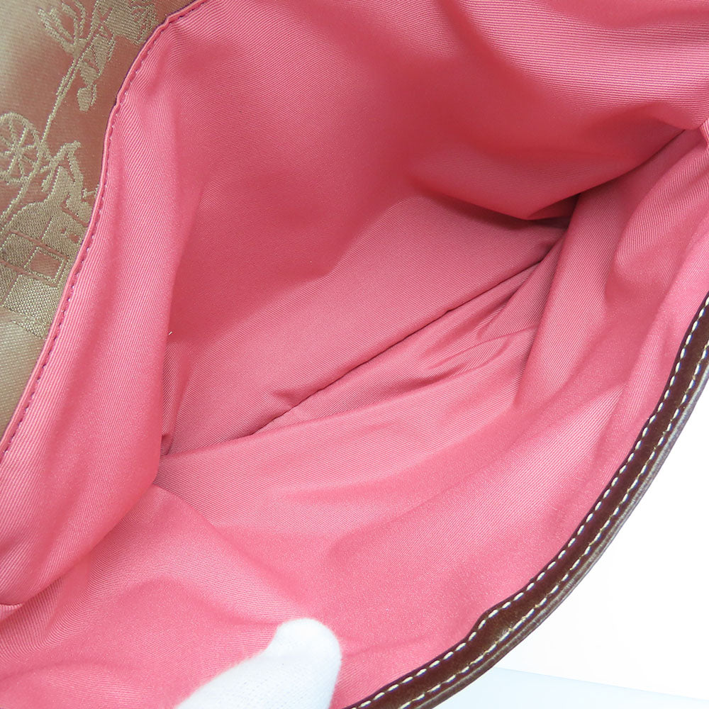 COACH Tote Bag F14482 Canvas, Leather beige Women Used Authentic