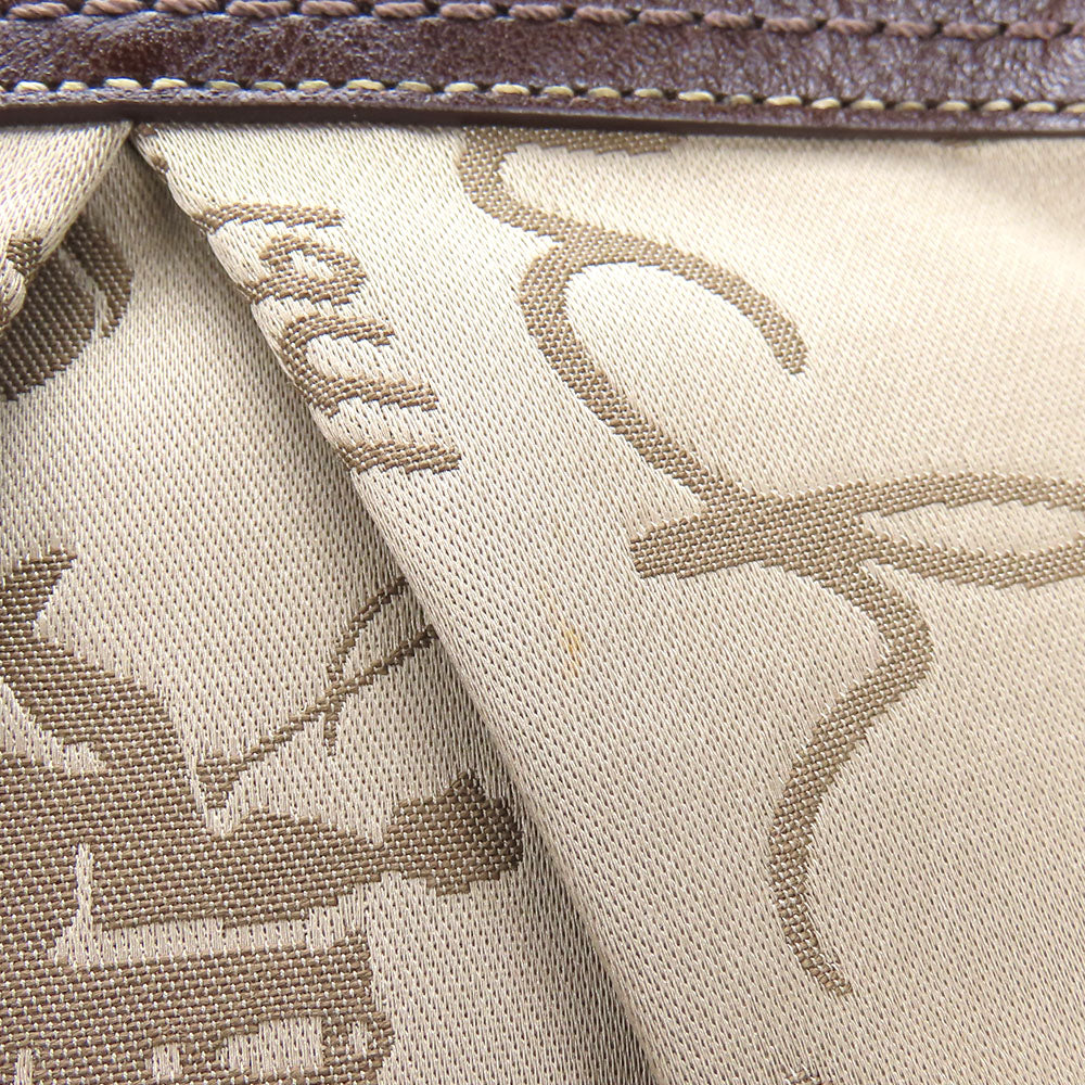 COACH Tote Bag F14482 Canvas, Leather beige Women Used Authentic