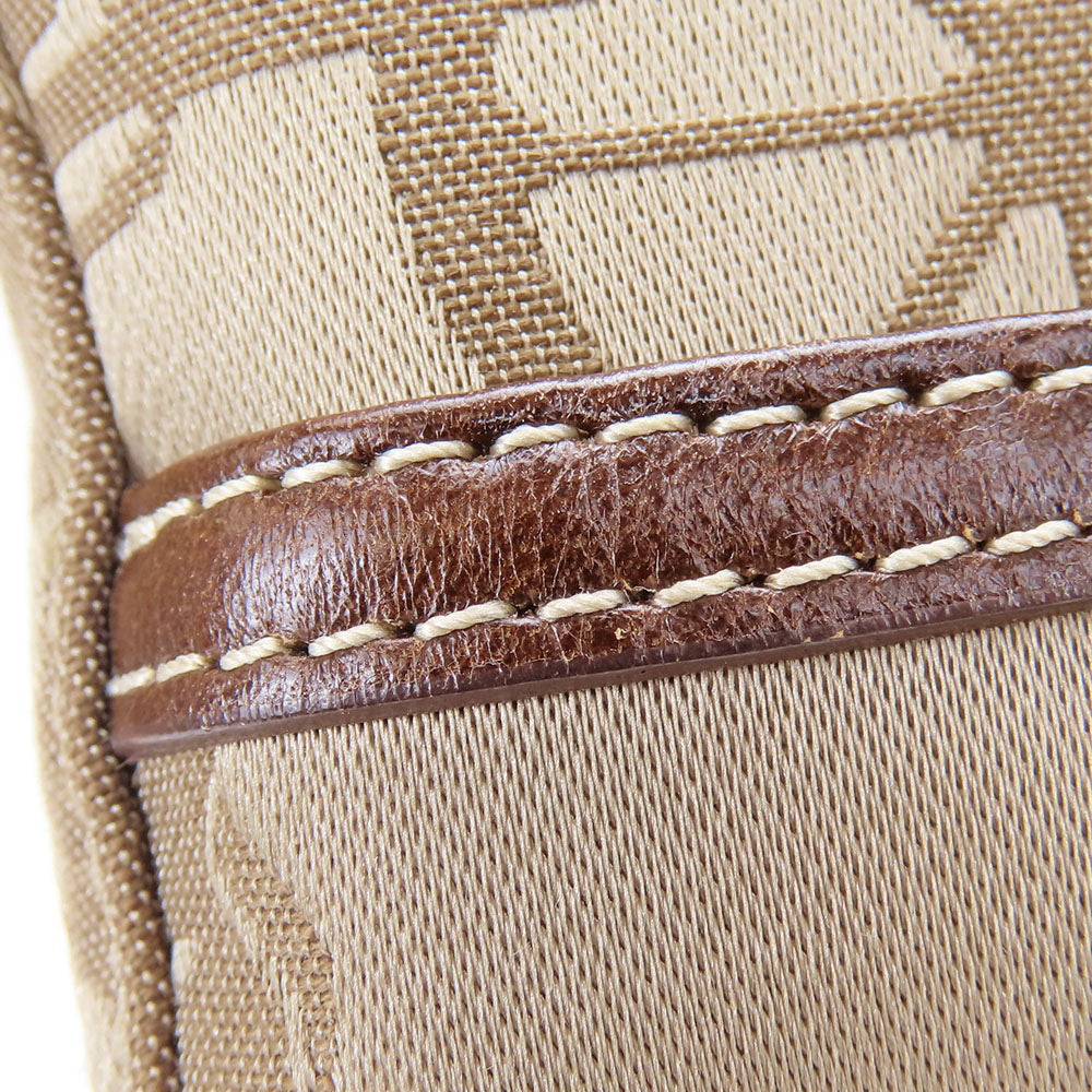 COACH Tote Bag F14482 Canvas, Leather beige Women Used Authentic