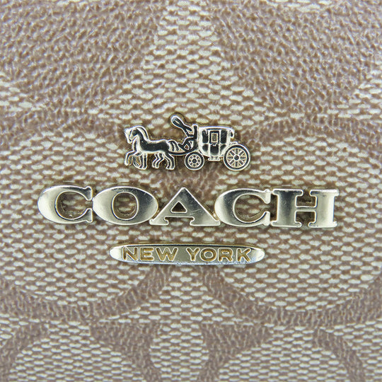 COACH Backpack F58314 leather beige