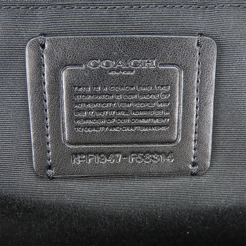 COACH Backpack F58314 leather beige