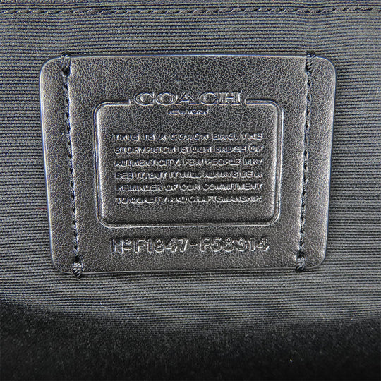 COACH Backpack F58314 leather beige