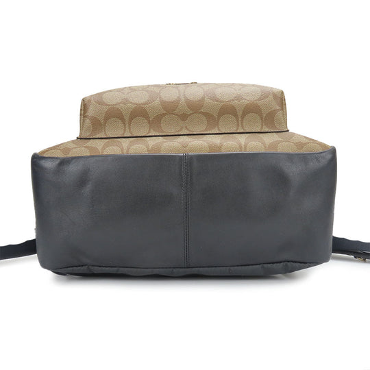 COACH Backpack F58314 leather beige