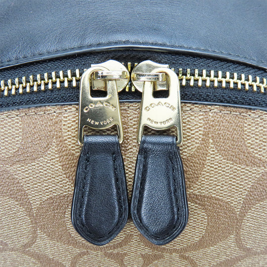 COACH Backpack F58314 leather beige