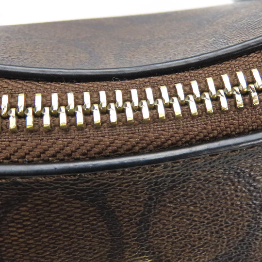 COACH Tote Bag F29208 Leather, PVC Brown Women Used Authentic