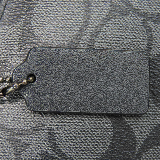 COACH Clutch bag F29508 Leather, PVC black mens Used Authentic