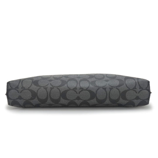 COACH Clutch bag F29508 Leather, PVC black mens Used Authentic