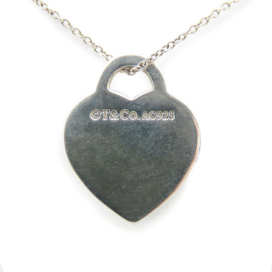 TIFFANY&Co. Necklace Silver925 Silver Return to Women Used Authentic