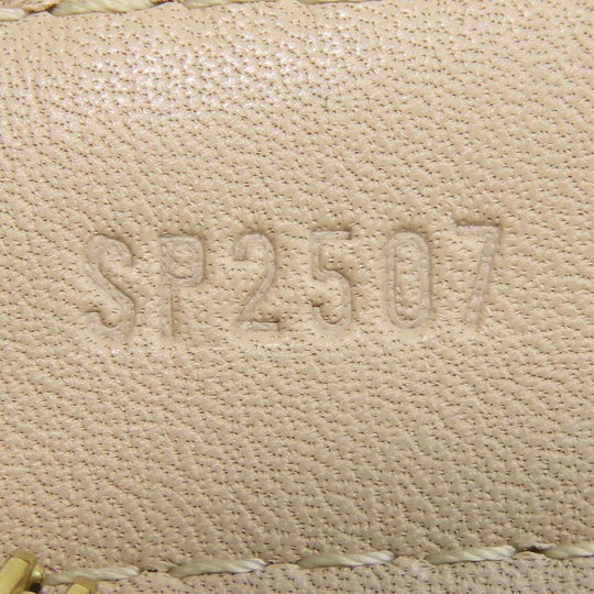 LOUIS VUITTON Tote Bag M95468 Cotton canvas beige That's Love PM Women Used Authentic