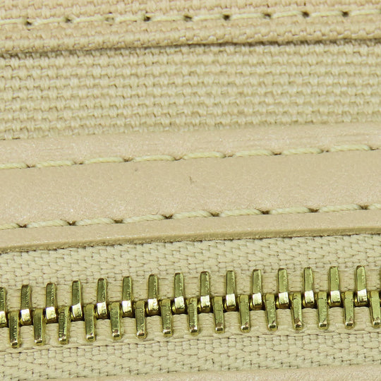 LOUIS VUITTON Tote Bag M95468 Cotton canvas beige That's Love PM Women Used Authentic