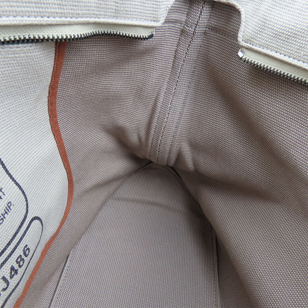 COACH Tote Bag CJ486 Canvas, Smooth Leather beige Tote 38 Women Used Authentic