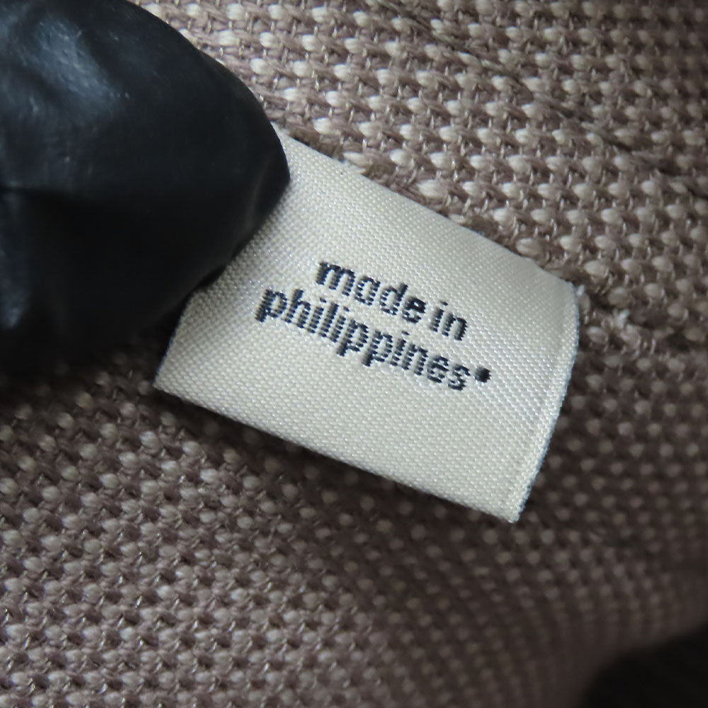 COACH Tote Bag CJ486 Canvas, Smooth Leather beige Tote 38 Women Used Authentic