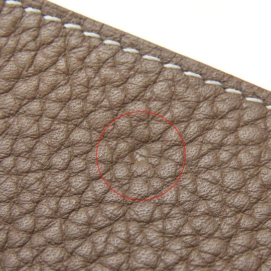 HERMES Other accessories Taurillon Clemence Etope Vidoposch Accessory tray unisex(Unisex) Used Authentic