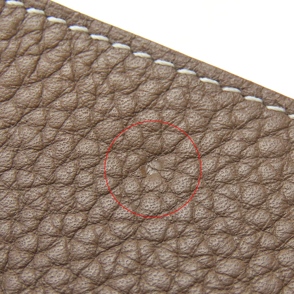 HERMES Other accessories Taurillon Clemence Etope Vidoposch Accessory tray unisex(Unisex) Used Authentic