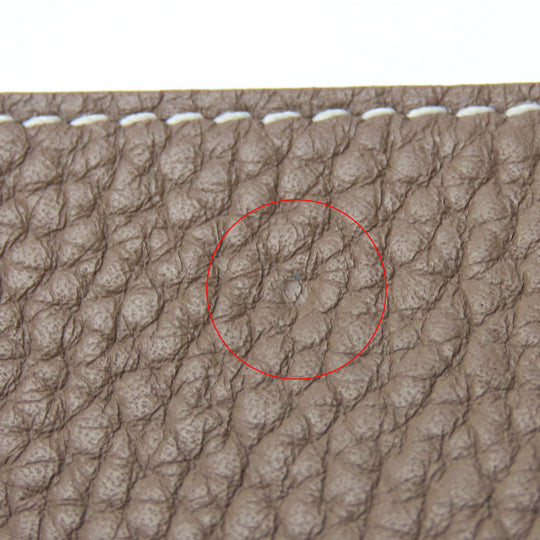 HERMES Other accessories Taurillon Clemence Etope Vidoposch Accessory tray unisex(Unisex) Used Authentic