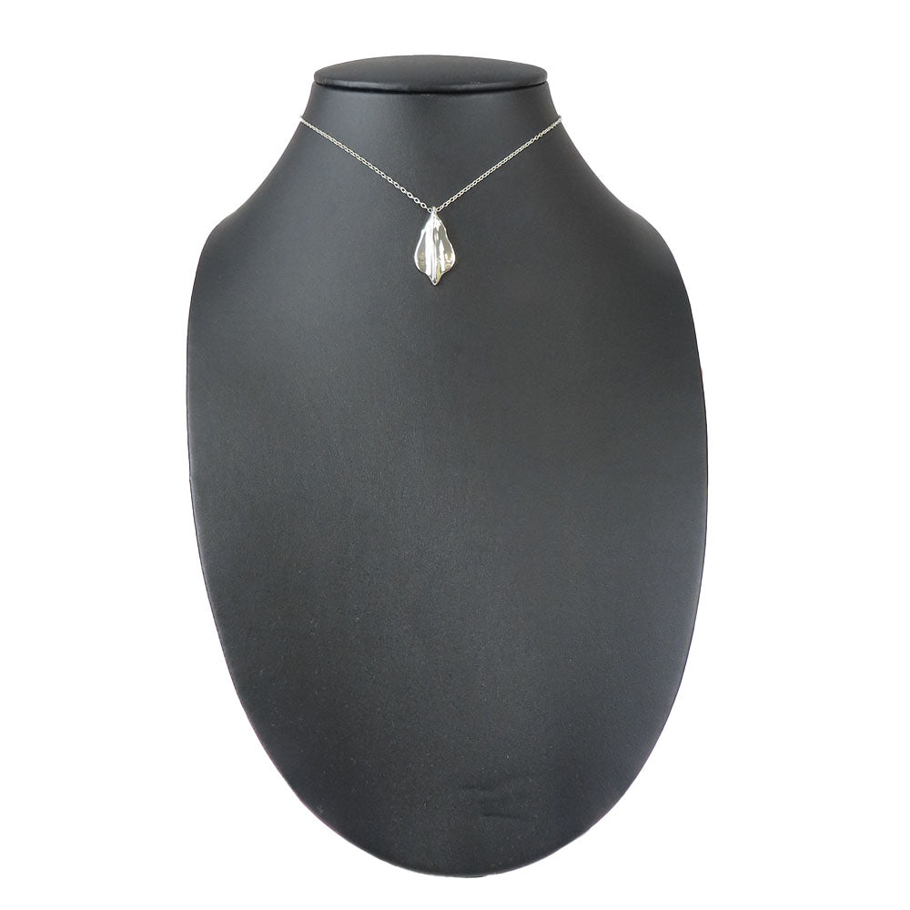 TIFFANY&Co. Necklace Silver925 Silver Leaf Women Used Authentic
