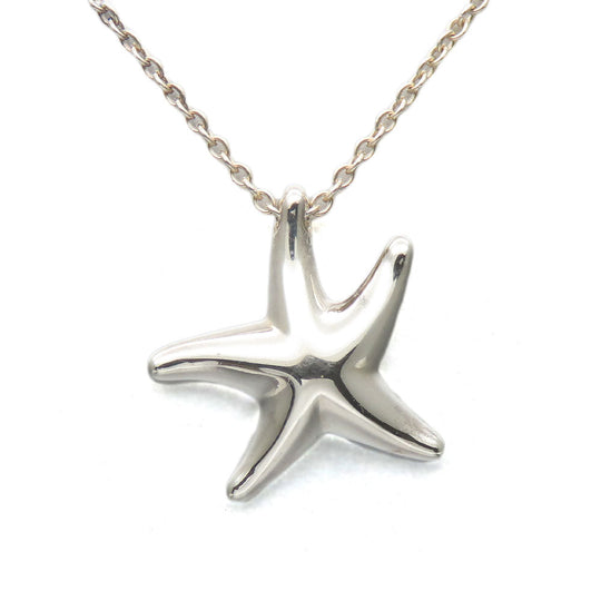 TIFFANY&Co. Necklace Silver925 Silver Star fish Women Used Authentic