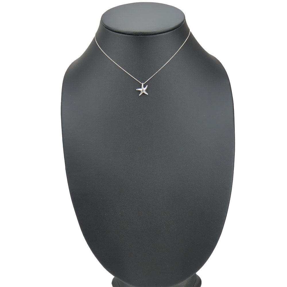 TIFFANY&Co. Necklace Silver925 Silver Star fish Women Used Authentic