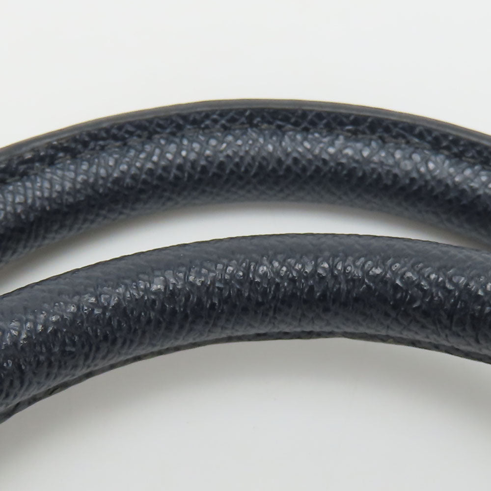 COACH Handbag F14928 leather Navy Crosby Carryall Women Used Authentic