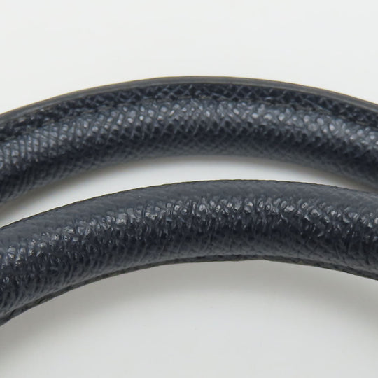 COACH Handbag F14928 leather Navy Crosby Carryall Women Used Authentic