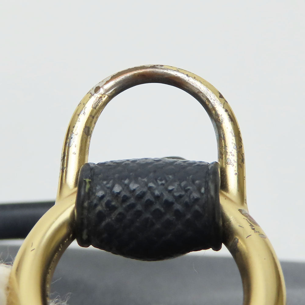 COACH Handbag F14928 leather Navy Crosby Carryall Women Used Authentic