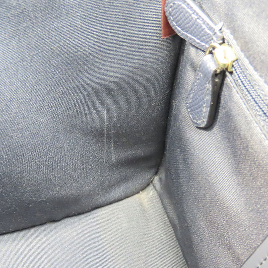 COACH Handbag F14928 leather Navy Crosby Carryall Women Used Authentic