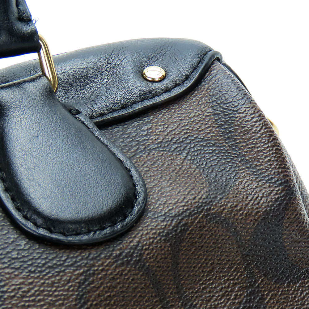 COACH Handbag F58312 leather Brown Women Used Authentic