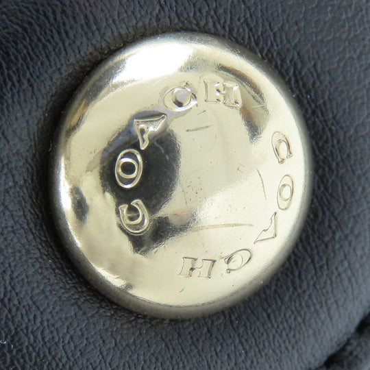 COACH Handbag F58312 leather Brown Women Used Authentic