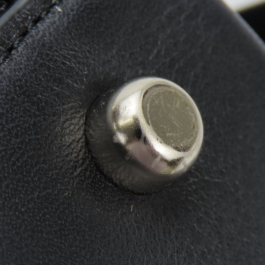 COACH Handbag 57933 Canvas, Leather black Women Used Authentic