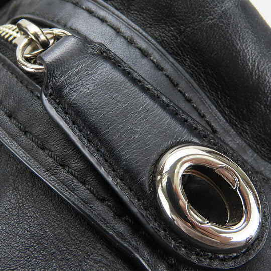 COACH Handbag 57933 Canvas, Leather black Women Used Authentic