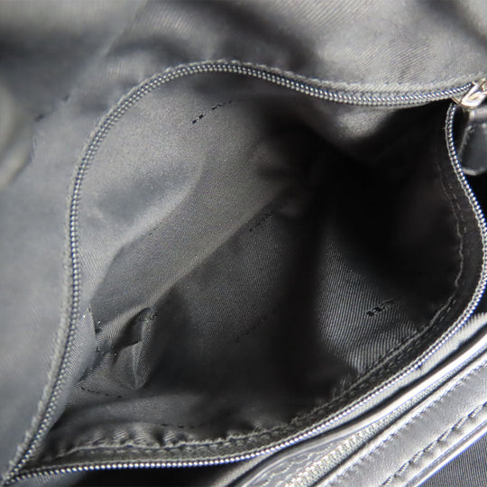 COACH Handbag 57933 Canvas, Leather black Women Used Authentic