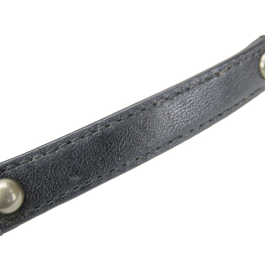 COACH Handbag 15940 Canvas, Leather, Sequins black Op Art Madison Women Used Authentic