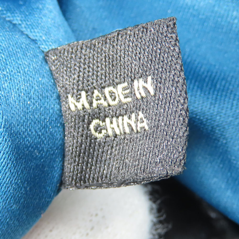 COACH Handbag 15940 Canvas, Leather, Sequins black Op Art Madison Women Used Authentic