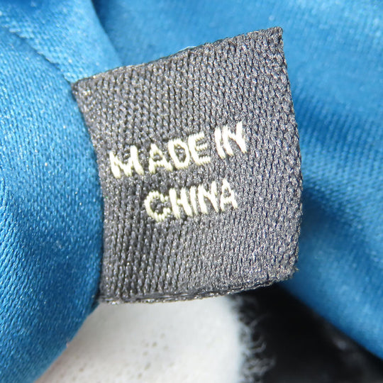 COACH Handbag 15940 Canvas, Leather, Sequins black Op Art Madison Women Used Authentic