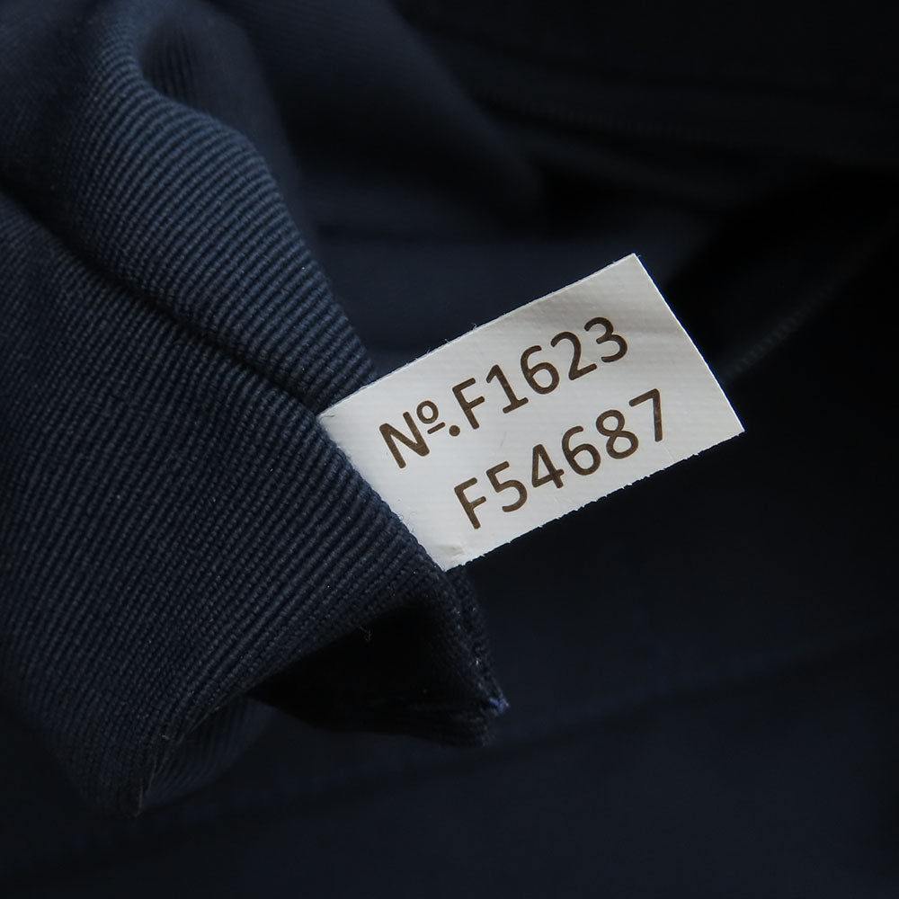 COACH Tote Bag F54687 leather Navy Women Used Authentic