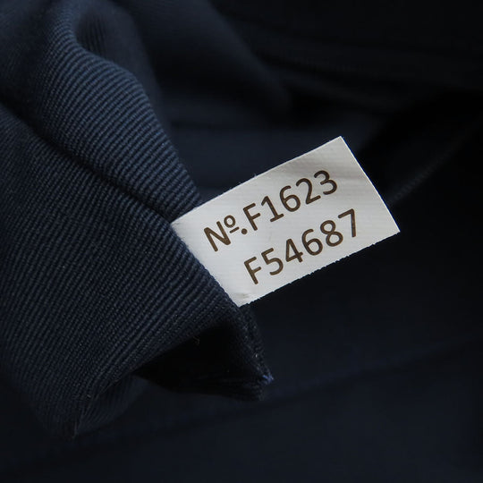 COACH Tote Bag F54687 leather Navy Women Used Authentic