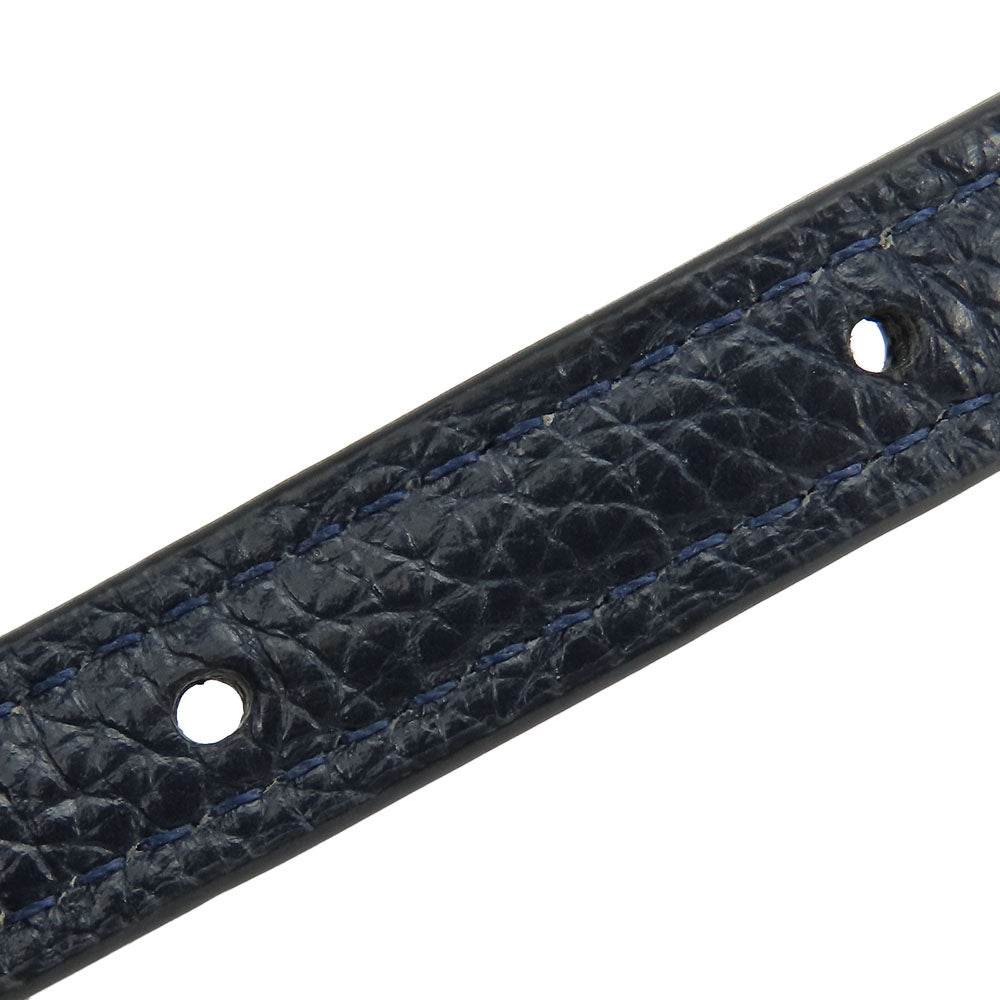 COACH Tote Bag F54687 leather Navy Women Used Authentic