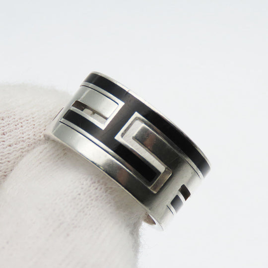 HERMES Ring Silver925 black Move ash