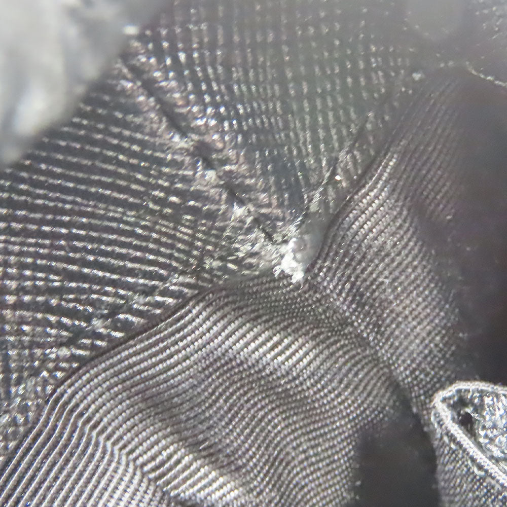 BURBERRY Shoulder Bag Canvas, Leather black Women Used Authentic