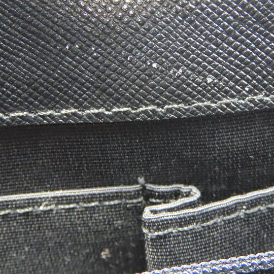 BURBERRY Shoulder Bag Canvas, Leather black Women Used Authentic