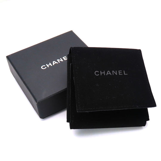 CHANEL Pierce metal gold COCO Mark Triple star Women Used Authentic