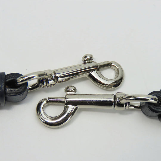 COACH Handbag F78263 leather Navy Women Used Authentic